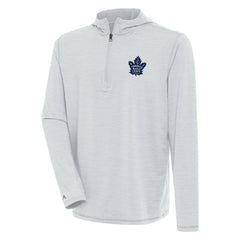 NHL Toronto Maple Leafs Antigua Tidy Quarter-Zip Pullover Hoodie