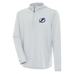 NHL Tampa Bay Lightning Antigua Tidy Quarter-Zip Pullover Hoodie