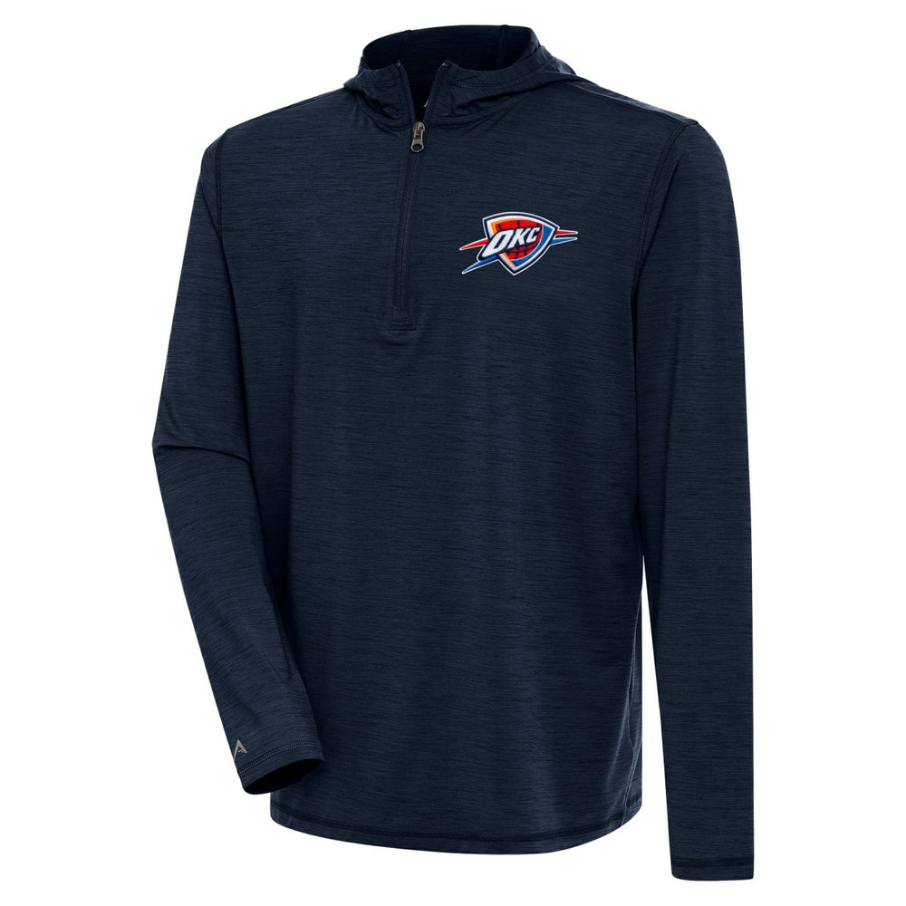 Oklahoma City Thunder Antigua Tidy Quarter-Zip Lightweight Pullover Top
