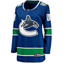 NHL Vancouver Canucks Fanatics Women's Breakaway Custom Jersey