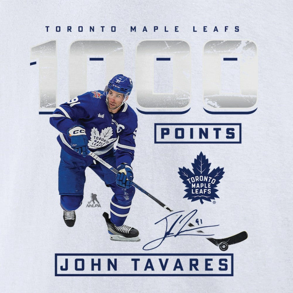 NHL John Tavares Toronto Maple Leafs 1,000 Career Points T-Shirt