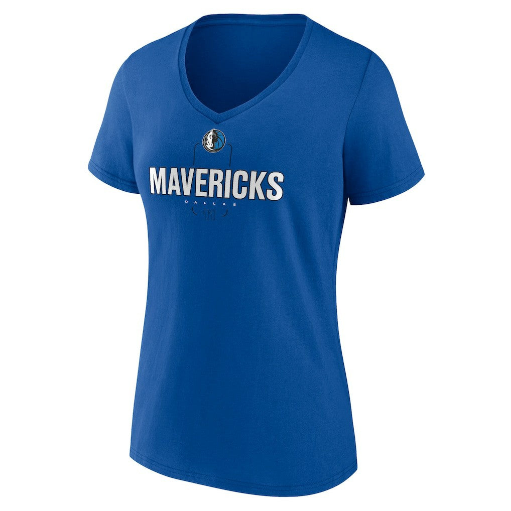 Kyrie Irving Dallas Mavericks Women's Behind The Back Name & Number V-Neck T-Shirt sale