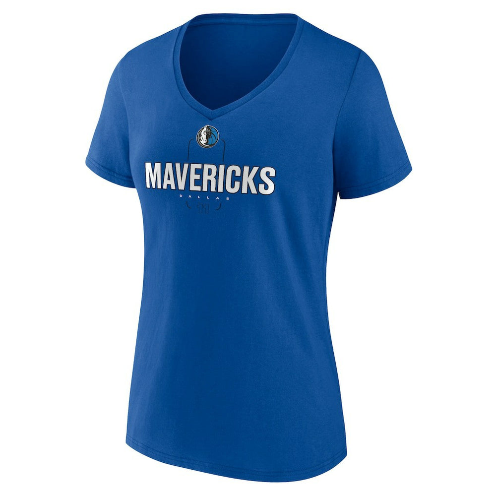 Kyrie Irving Dallas Mavericks Women's Behind The Back Name & Number V-Neck T-Shirt sale