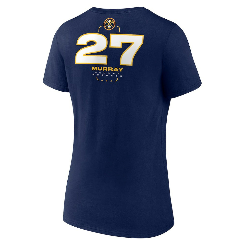 Jamal Murray Denver Nuggets Women's Behind The Back Name & Number V-Neck T-Shirt sale