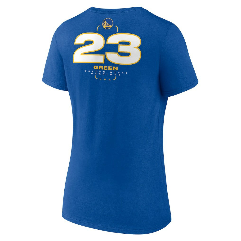 Draymond Green Golden State Warriors Women's Behind The Back Name & Number V-Neck T-Shirt sale