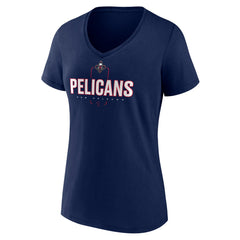 Zion Williamson New Orleans Pelicans Women's Behind The Back Name & Number V-Neck T-Shirt