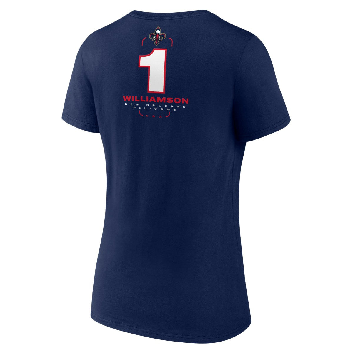Zion Williamson New Orleans Pelicans Women's Behind The Back Name & Number V-Neck T-Shirt