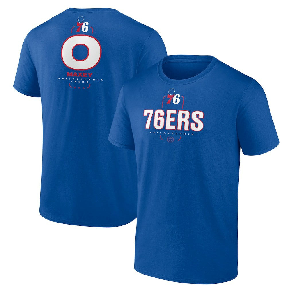 Tyrese Maxey Philadelphia 76ers Behind The Back Name & Number T-Shirt