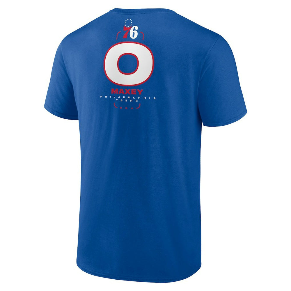 Tyrese Maxey Philadelphia 76ers Behind The Back Name & Number T-Shirt
