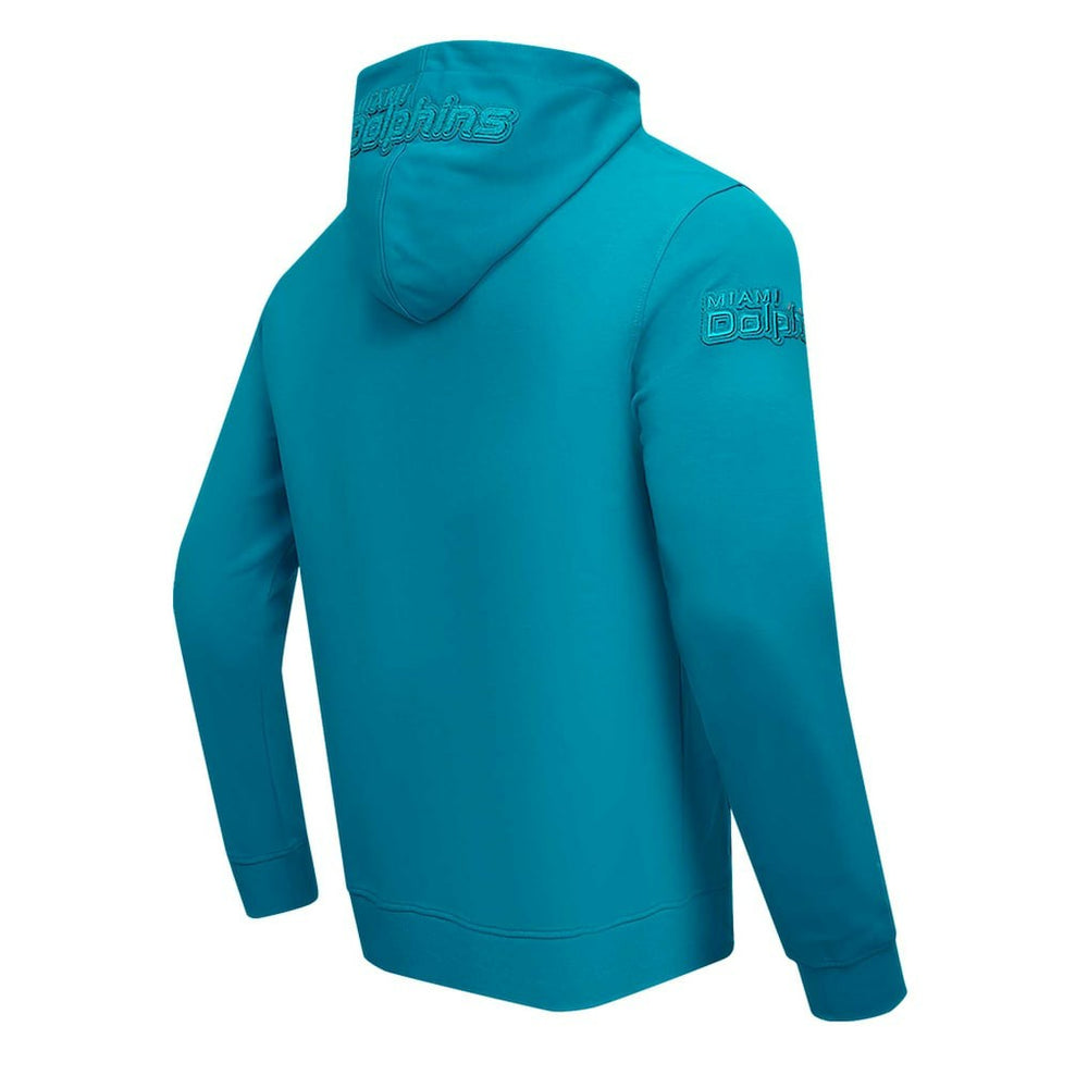Pro Standard Triple Tonal Full-Zip Hoodie - Miami Dolphins Hoodies