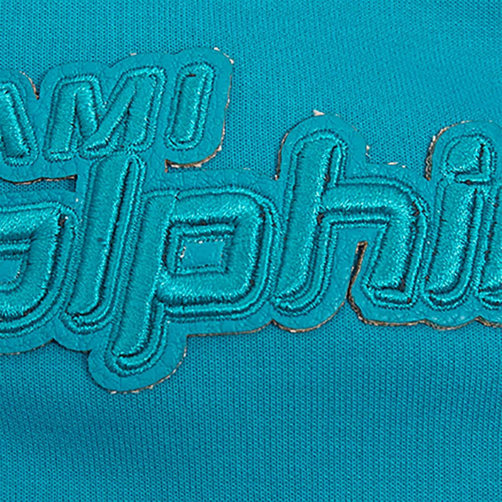 Pro Standard Triple Tonal Full-Zip Hoodie - Miami Dolphins Hoodies