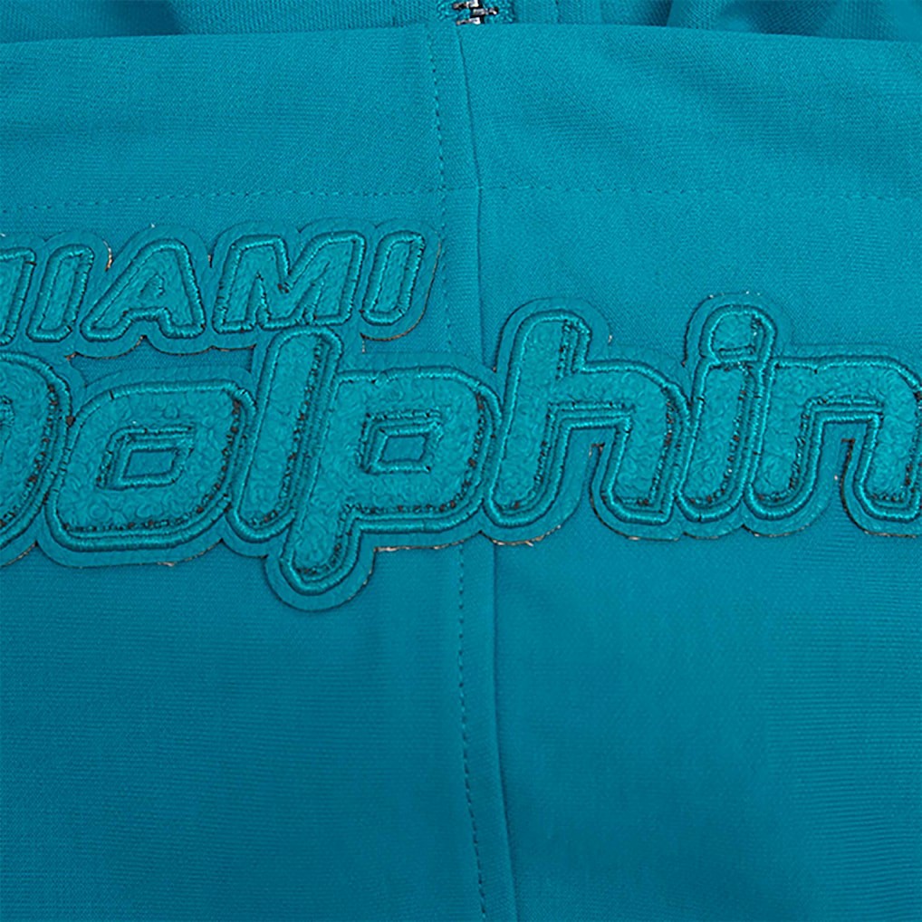 Pro Standard Triple Tonal Full-Zip Hoodie - Miami Dolphins Hoodies