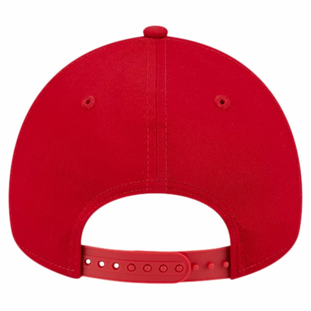 Red St. Louis Cardinals New Era Team Color A-Frame 9FORTY Adjustable Hat