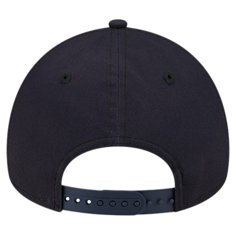 Navy Tampa Bay Rays New Era Team Color A-Frame 9FORTY Adjustable Hat
