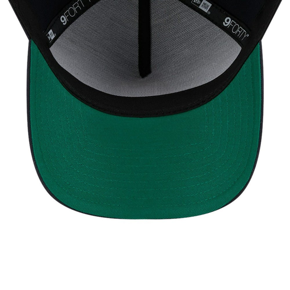 Navy Houston Astros New Era Team Color A-Frame 9FORTY Adjustable Hat