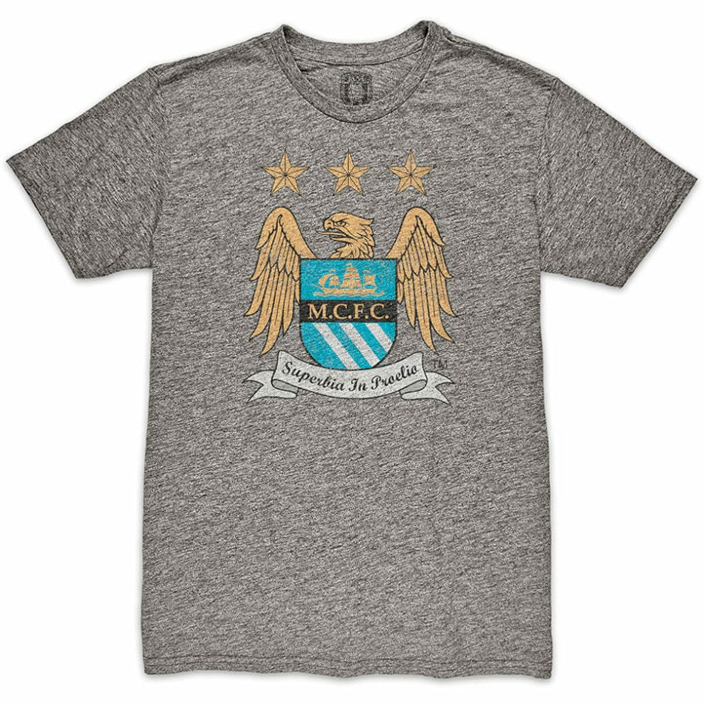 Manchester City 1863FC Retro Crest T-Shirt