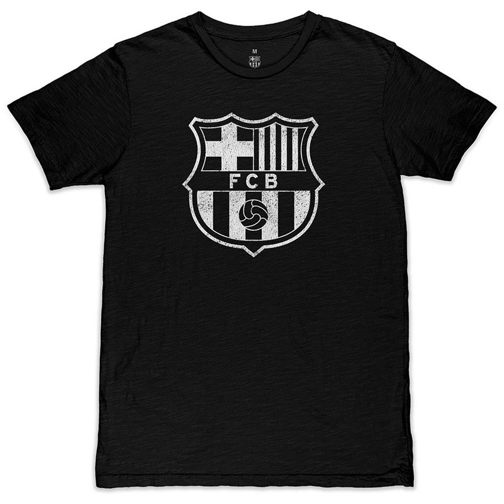 Barcelona 1863FC Mono Crest Slub T-Shirt