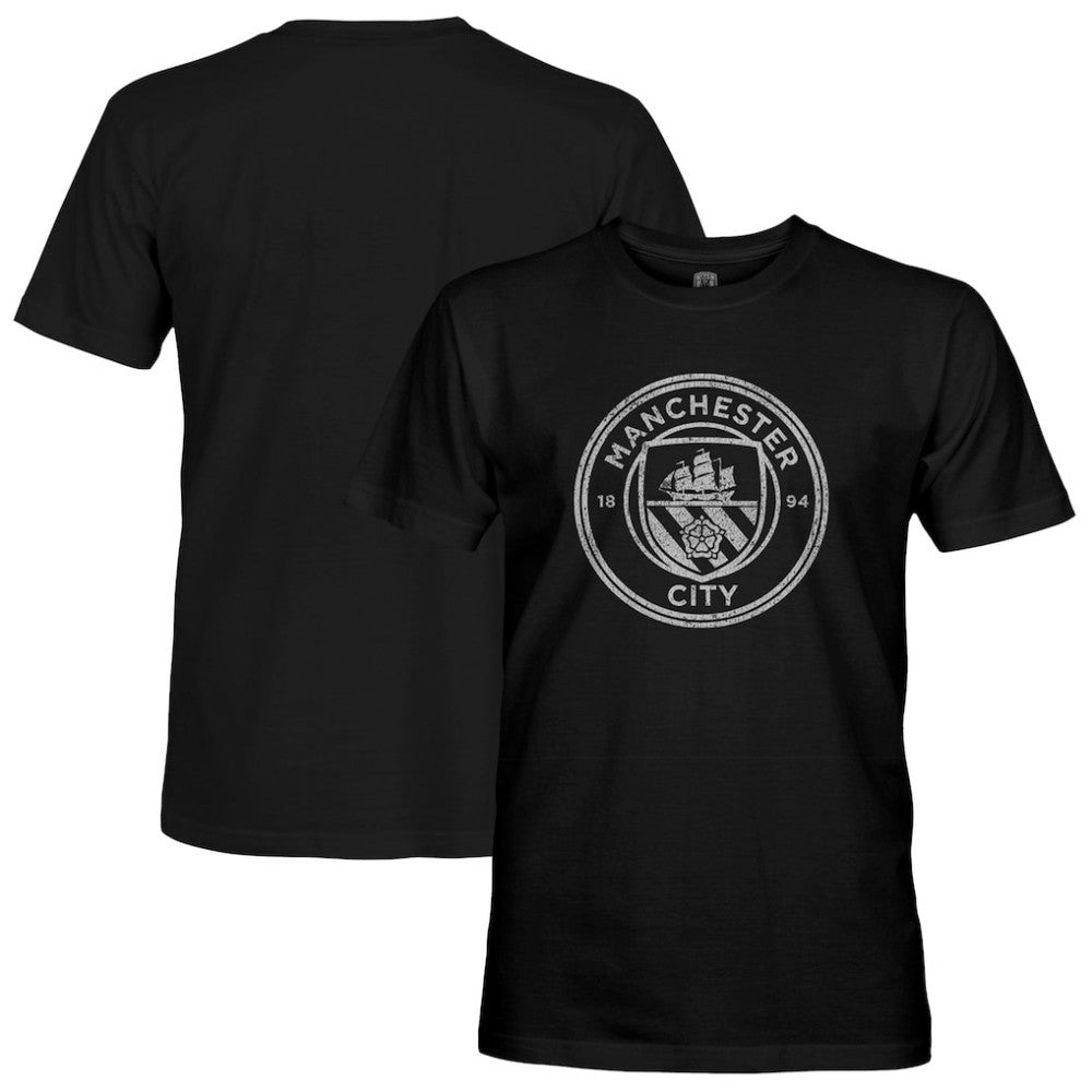 Manchester City 1863FC Mono Crest Slub T-Shirt