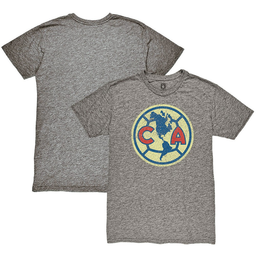 Club America 1863FC Color Crest Twisted Tri-Blend Slub T-Shirt
