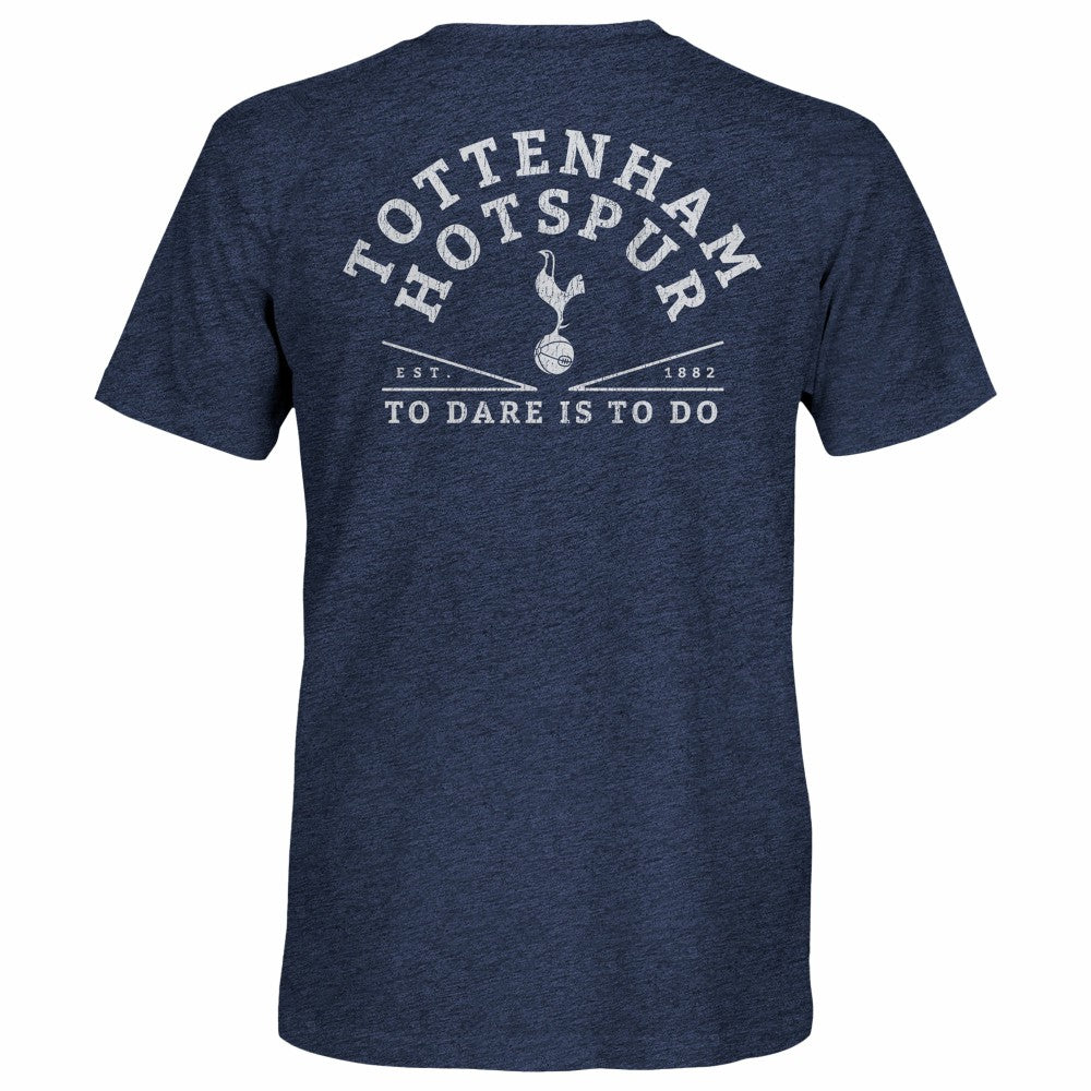 Tottenham Hotspur 1863FC Front Back Date Twisted Tri-Blend T-Shirt