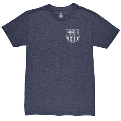 Barcelona 1863FC Front Back Date Twisted Tri-Blend T-Shirt