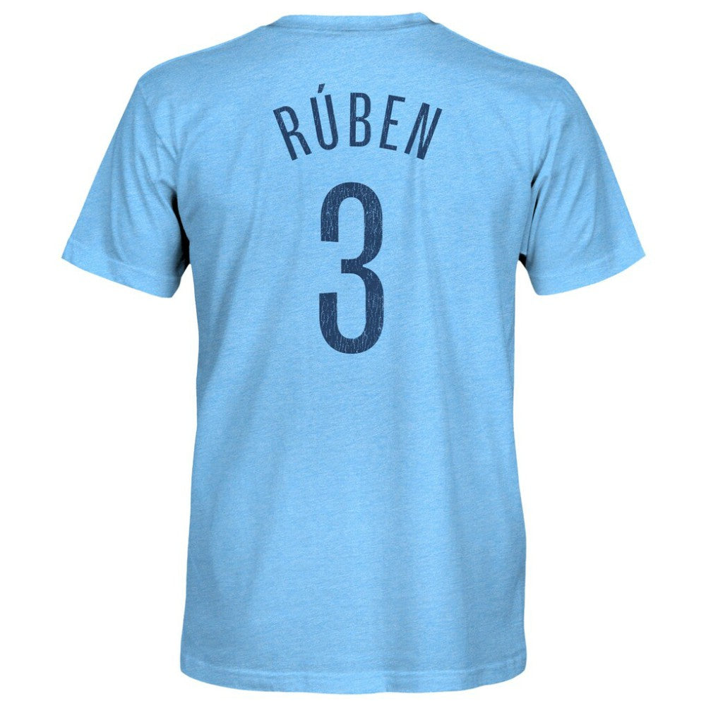 Rúben Dias Manchester City 1863FC Player Name & Number Twisted Tri-Blend Slub T-Shirt