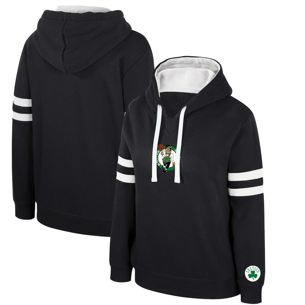 Boston Celtics Stadium Essentials Women's Road Game Pullover Hoodie