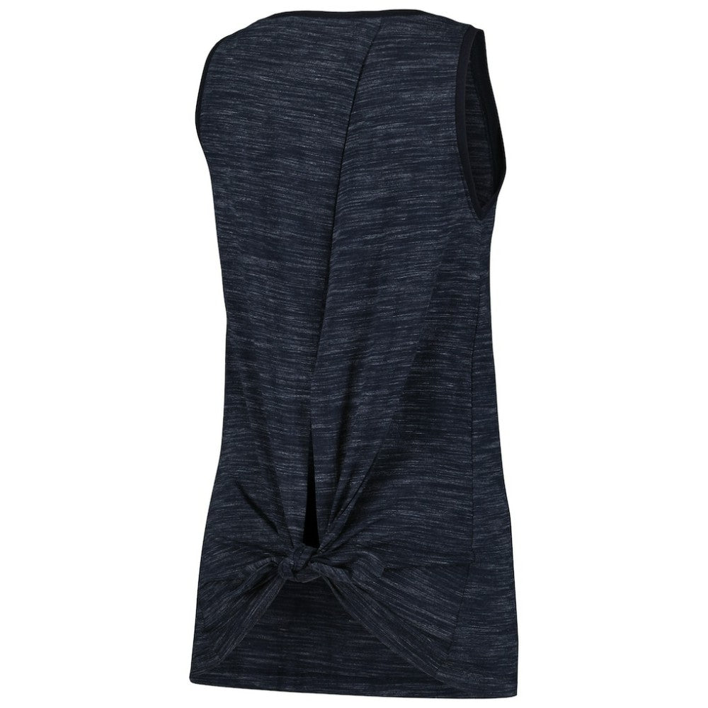 Navy Cleveland Guardians New Era Women's Space-Dye Active Tank Top