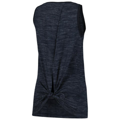 Navy Cleveland Guardians New Era Women's Space-Dye Active Tank Top