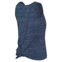 Navy Houston Astros New Era Women's Space-Dye Active Tank Top