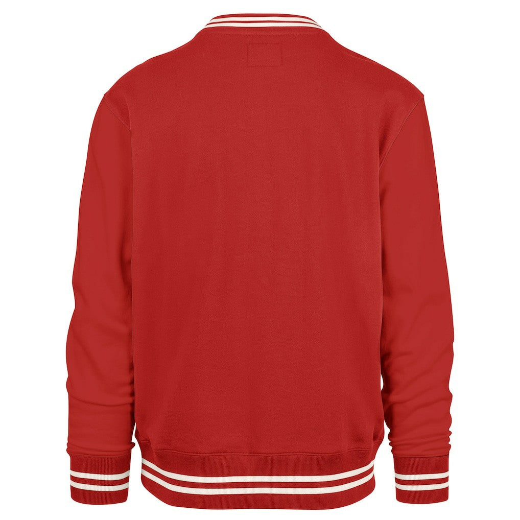 '47 Sundays Clubhouse View Sierra Fleece Pullover Sweatshirt - Atlanta Falcons Pullover