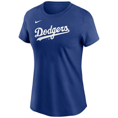 Royal Shohei Ohtani Los Angeles Dodgers Nike Women's Cooperstown Collection Fuse Name & Number T-Shirt