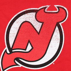 NHL New Jersey Devils Profile Women's Plus Size Distressed Printed Name & Number Long Sleeve T-Shirt