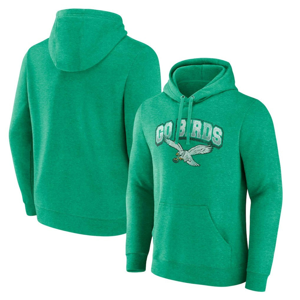 Gridiron Classics Go Birds Vintage Arch Pullover Hoodie - Philadelphia Eagles Hoodies
