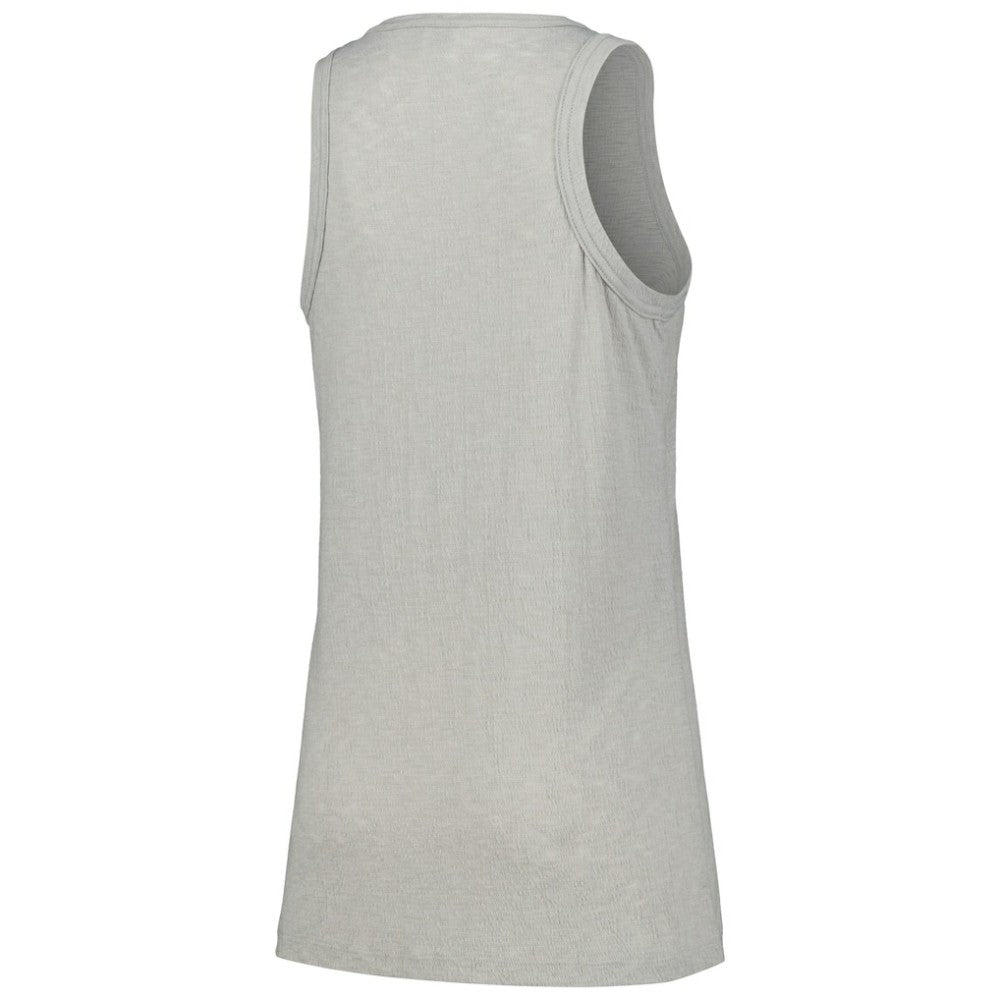 Gray Chicago White Sox Soft as a Grape Women's Gauze High Neck Tank Top