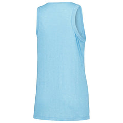 Light Blue Texas Rangers Soft as a Grape Women's Gauze High Neck Tank Top