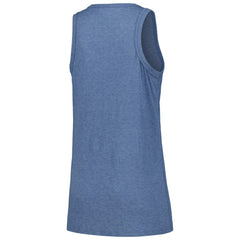 Navy Cleveland Guardians Soft as a Grape Women's Gauze High Neck Tank Top