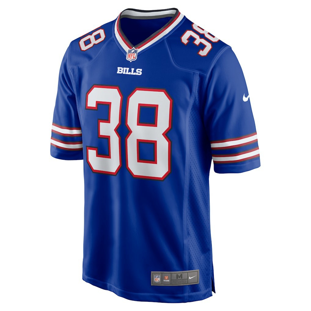 Tre Norwood  Team Game Jersey - Buffalo Bills Jerseys