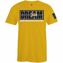 Los Angeles Lakers FISLL x Black History Collection Unisex T-Shirt - Gold discount
