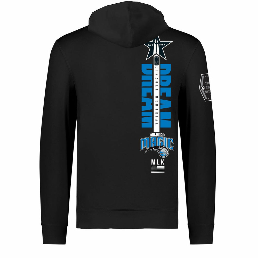 Orlando Magic FISLL x Black History Collection Unisex Pullover Hoodie - Black shop