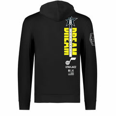Utah Jazz FISLL x Black History Collection Unisex Pullover Hoodie - Black for sale