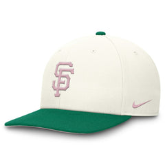 Cream/Green San Francisco Giants Nike Sail Pro Performance Snapback Hat
