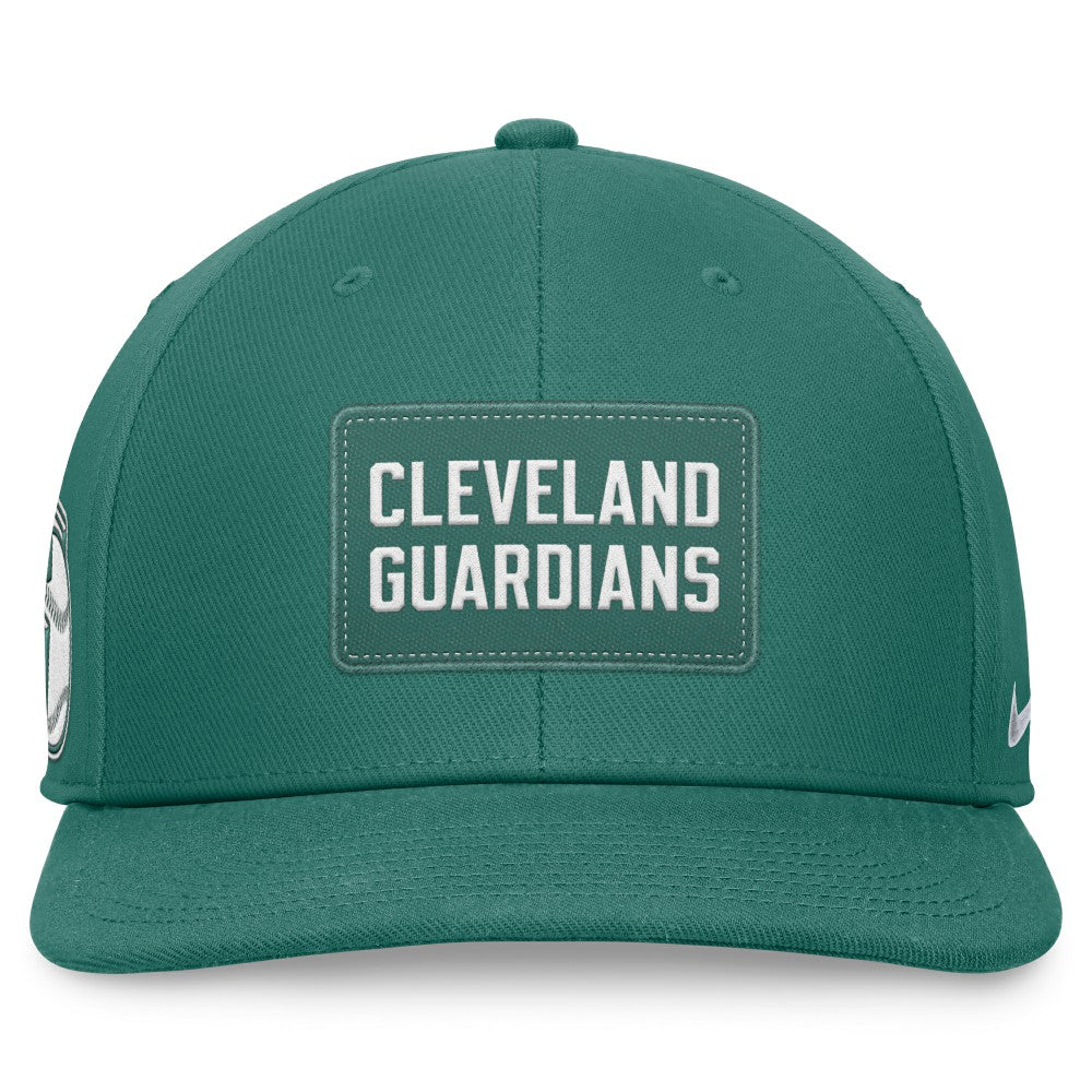 Green Cleveland Guardians Nike Bicoastal Pro Performance Snapback Hat