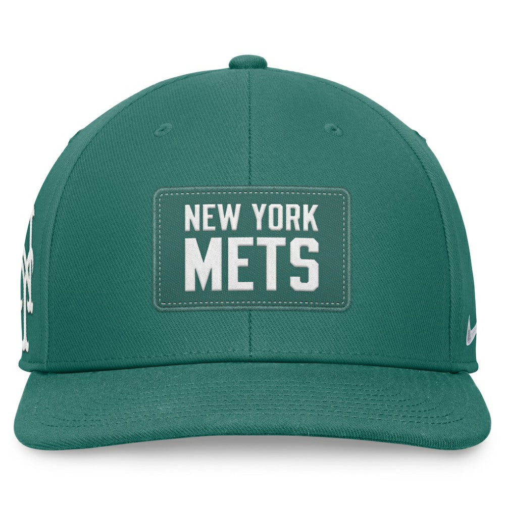 Green New York Mets Nike Bicoastal Pro Performance Snapback Hat