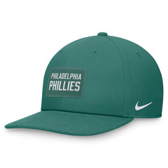 Green Philadelphia Phillies Nike Bicoastal Pro Performance Snapback Hat