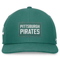 Green Pittsburgh Pirates Nike Bicoastal Pro Performance Snapback Hat