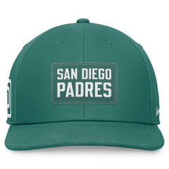 Green San Diego Padres Nike Bicoastal Pro Performance Snapback Hat