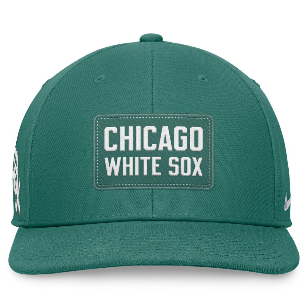 Green Chicago White Sox Nike Bicoastal Pro Performance Snapback Hat