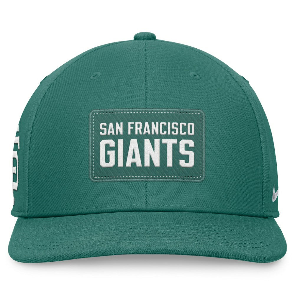 Green San Francisco Giants Nike Bicoastal Pro Performance Snapback Hat