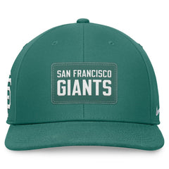 Green San Francisco Giants Nike Bicoastal Pro Performance Snapback Hat